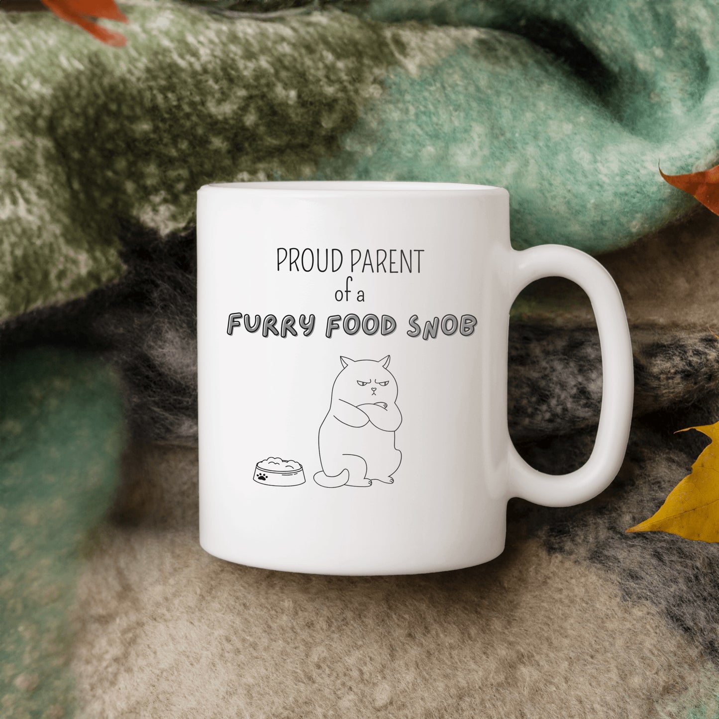 Proud Parent of a Furry Food Snob Mug