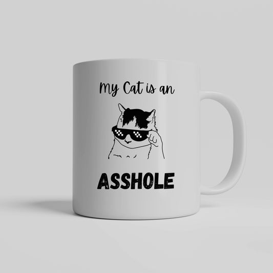 My Cat is an ASSHOLE Mug