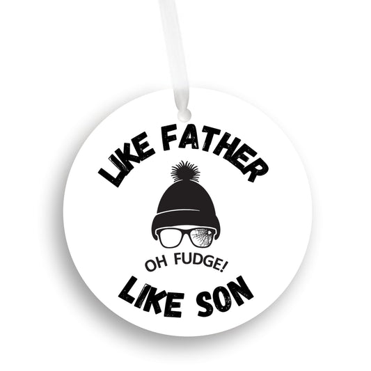 Like Father Like Son Ornament - Oh Fudge!